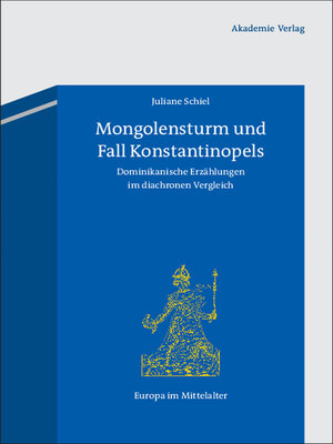 cover image of Mongolensturm und Fall Konstantinopels